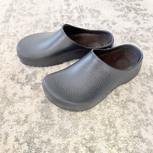 Birkenstock Super Birki Black Clog Size 38
